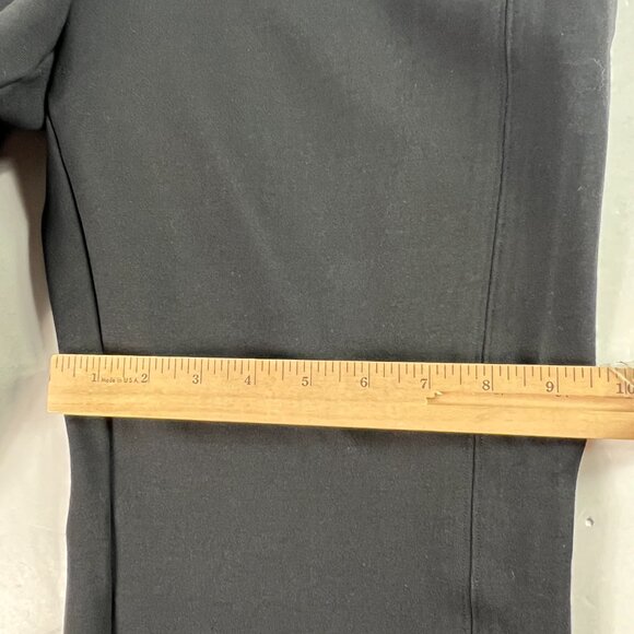 Spanx Ponte Perfect Slim Straight Pants Women 32x25* Black High Rise Crop Tag XL - Picture 12 of 16